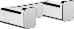 Percha doble cromo AddStoris Hansgrohe 41755000