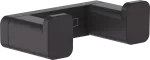 Percha doble negro mate AddStoris Hansgrohe 41755670