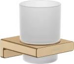 Porta cepillo de dientes para pared bronce cepillado AddStoris Hansgrohe 41749140
