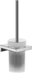 Cepillo para inodoro con base para pared cromo AddStoris Hansgrohe 41752000