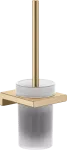 Cepillo para inodoro con base para pared bronce cepillado AddStoris Hansgrohe 41752140