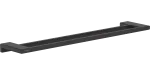 Toallero barra doble 626 mm negro mate AddStoris Hansgrohe 41743670