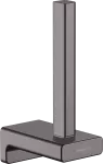 Portapapel vertical cromo negro cepillado AddStoris Hansgrohe 41756340