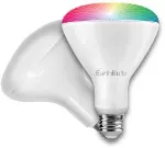 Bombillo inteligente LED dimeable E26 BR30 8W 120V 650lm multicolor RGBW 120V WiFi UL EarthBulb LBR38RGBW120V / 11449