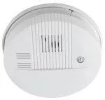 Detector de humo fotoelectrico DC 9V blanco Prime (bateria no incluida)