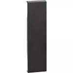 Cubierta para modulo ciego K4950 negro Living Now Bticino KG00