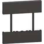 Cubierta para tomacorriente KG4188GFG6 - KG4185 - KG4188 negro Living Now Bticino KG52