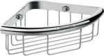 Jabonera de esquina tipo canasta cromo Logis Universal Hansgrohe 41710000