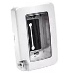 Placa para intemperie de bajo perfil 1 modulo vertical u horizontal blanca Intermatic WP6000W
