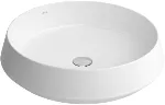 Lavatorio de sobreponer redondo 495 mm sin rebosadero blanco Jader Almeida Deca L.311.17