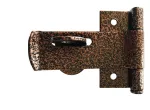 Aldaba soldable ranurada seguridad bronce 3-1/4" x 6" x 1/8" Grossor 8100230