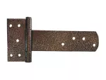 Bisagra soldable T gofrado bronce 8-3/4" x 4" Grossor 8101102