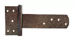 Bisagra soldable T gofrado bronce 8" x 3-1/4" Grossor 8101100 (2 por paquete)
