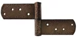 Bisagra soldable T20 gofrado bronce 9-1/2" x 4" con 2 aletas Grossor 8102300 (2 por paquete)