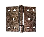 Bisagra soldable T5 gofrado bronce 2-3/4" x 3" Grossor 8100700 (2 por paquete)