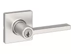 Cerradura manija con llave niquel satinado Smart Key Casey Kwikset 94050-678