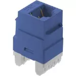 Conector jack RJ45 CAT6A keystone azul On-Q Legrand WP346ABE
