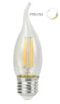 Bombillo LED vintage E27 C35T 4.5W 127V 2700K (tipo vela) Tecnolite FFE27D-LEDF001/27