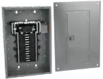 Centro de carga 24 espacios 125A NEMA1 UL con tapa combinada Square D QO124L125PGC