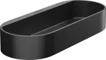 Jabonera para barra de pared negro mate WallStoris Hansgrohe 27913670