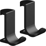 Percha doble negro mate WallStoris Hansgrohe 27914670