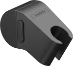 Soporte para ducha antideslizante negro mate WallStoris Hansgrohe 27917670
