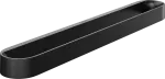 Toallero barra 581 mm negro mate WallStoris Hansgrohe 27926670