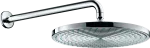 Cabeza de ducha redonda 300 1jet con brazo de pared cromo Raindance S Hansgrohe 27493000