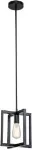 Lampara de techo E27 40W negro (24 x 24 x 80 cm) Prime CP190543