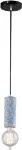 Lampara colgante 2 luces E27 40W negro (6 x 6 x 120 cm) Prime CP190549