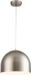 Lampara colgante E27 niquel satinado (30 x 21 cm) Prime CP190575SN
