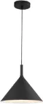 Lampara colgante E27 negro lijado (30 x 26 cm) Prime CP190580