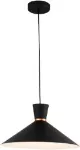 Lampara colgante E27 negro (40 x 20 cm) Prime CP190589