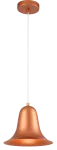 Lampara colgante E27 cobre (25 x 18.5 cm) Prime CP190590