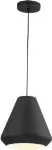 Lampara colgante E27 negro (25 x 24.5 cm) Prime CP190606