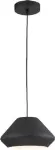 Lampara colgante E27 negra (24 x 14.2 cm) Prime CP190607