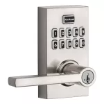 Cerradura electronica Smart manija niquel satinado 917HFL 15 SMT CP Halifax Kwitset 99170-003