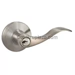 Cerradura con llave niquel satinado 405QN 15 CP Queen kwitset 94050-526