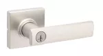 Cerradura con llave niquel satinado 405BRNL SQT 15 SMT CP Breton Kwikset 94050-680