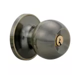 Cerradura pomo de seguridad bronce antiguo Bolton Fanal 90450-004