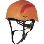 Casco de seguridad naranja ventilado ajustable estilo casco de montaña Delta Plus GRAWIORFL