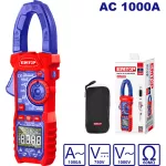 Tester multimetro digital 6A/60A/1000A 6000 counts de gancho Emtop EDMR210001