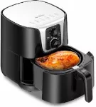 Freidora de aire 3.0L 1300W 80-200°C negra Decakila KUEC003W