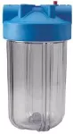 Housing plastico para filtro cartucho 10" conexion 1-­1/2" npt transparente 400-­0256-­HOU