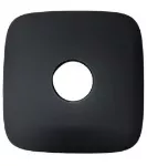 Repuesto escudo embellecedor 155 mm para mezclador negro mate Talis Hansgrohe 95276670