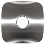 Repuesto escudo embellecedor 155 mm para mezclador cromo negro cepillado Talis Hansgrohe 95276340
