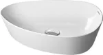 Lavatorio de sobreponer trioval 500 x 405 mm sin rebosadero blanco Cape Cod Duravit 2339500000