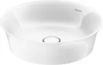 Lavatorio de sobreponer redondo 430 mm sin rebosadero blanco White Tulip Duravit 2362430079