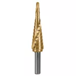 Broca escalonada titanio 13 escalones 1/8" a 1/2" Truper Expert BES-13X / 101551 