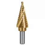 Broca escalonada titanio 12 escalones 3/16" a 7/8" Truper Expert BES-12X / 101553 